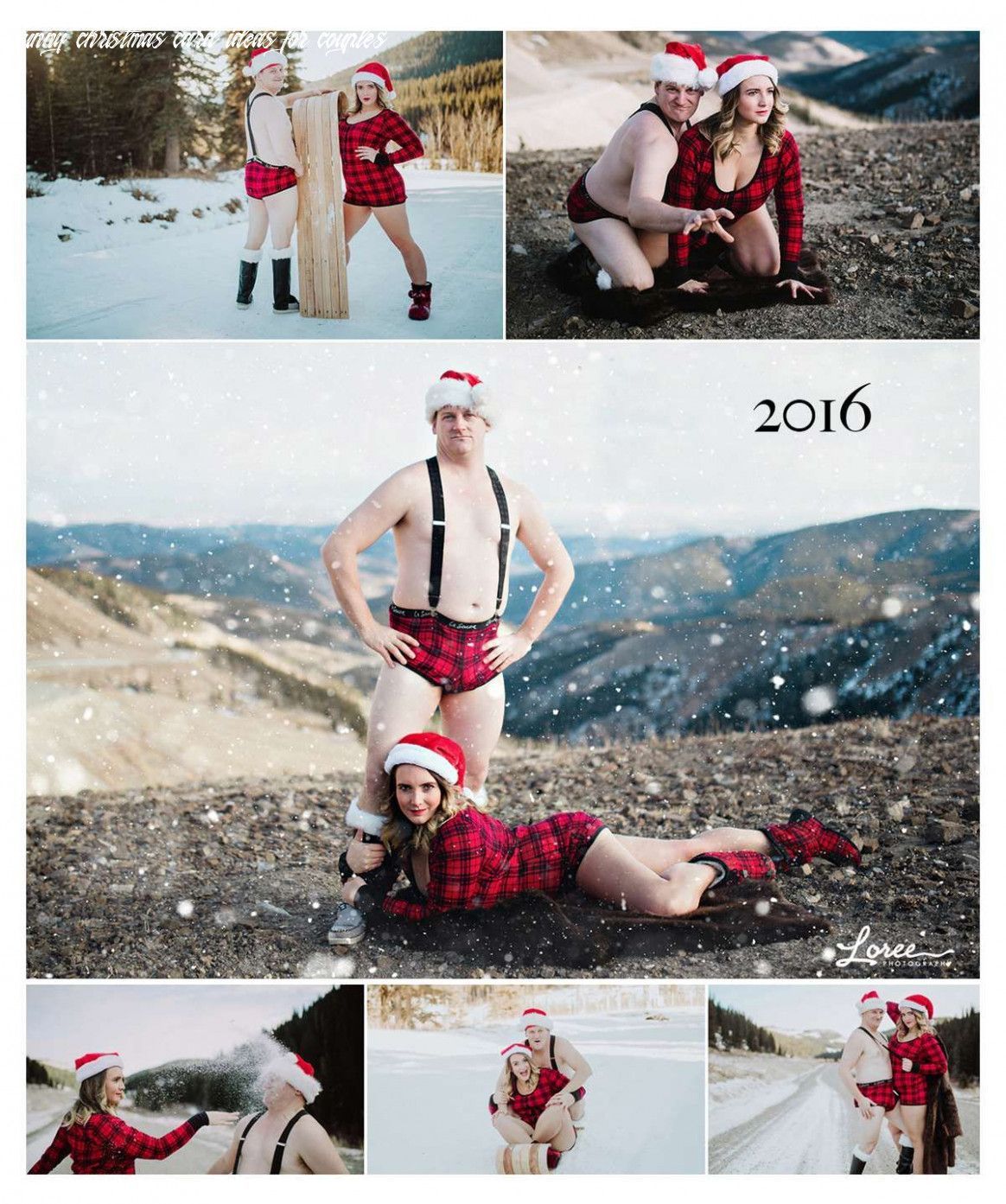 6 Funny Christmas Card Ideas For Couples - Card Making Ideas -