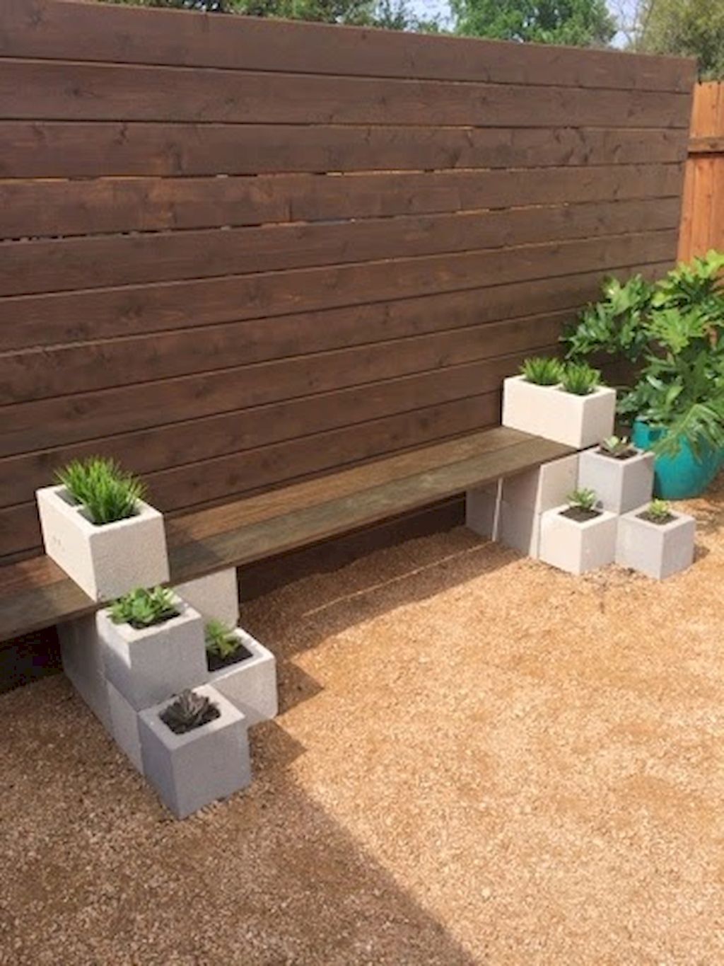 Backyard DIY Projects : Cinder Blocks -   17 diy projects for the home backyards ideas