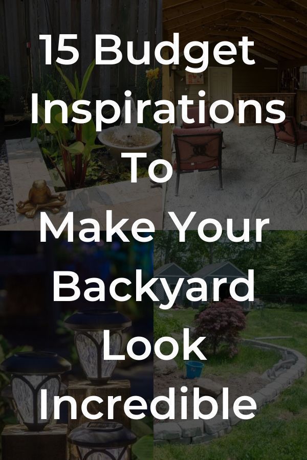 15 Amazing DIY Upgrades For Your Backyard -   17 diy projects for the home backyards ideas