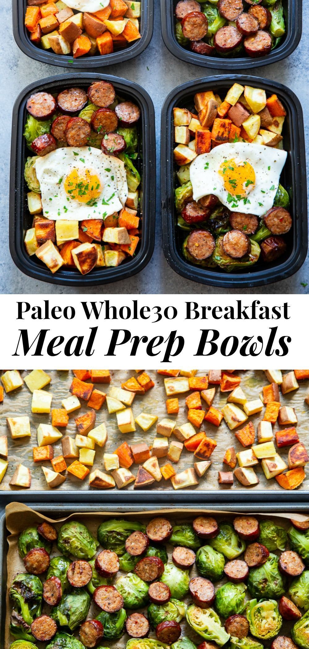 Paleo Breakfast Meal Prep Bowls {Whole30} The Paleo Running Momma -   17 meal prep recipes breakfast ideas