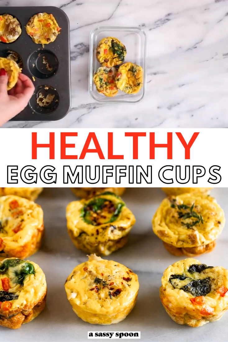 Healthy Breakfast Egg Muffins -   17 meal prep recipes breakfast ideas
