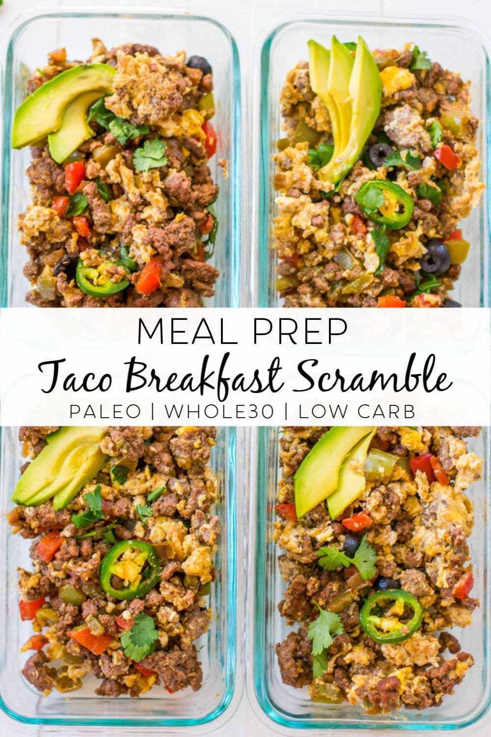 Meal Prep Paleo Breakfast Scramble -   17 meal prep recipes breakfast ideas