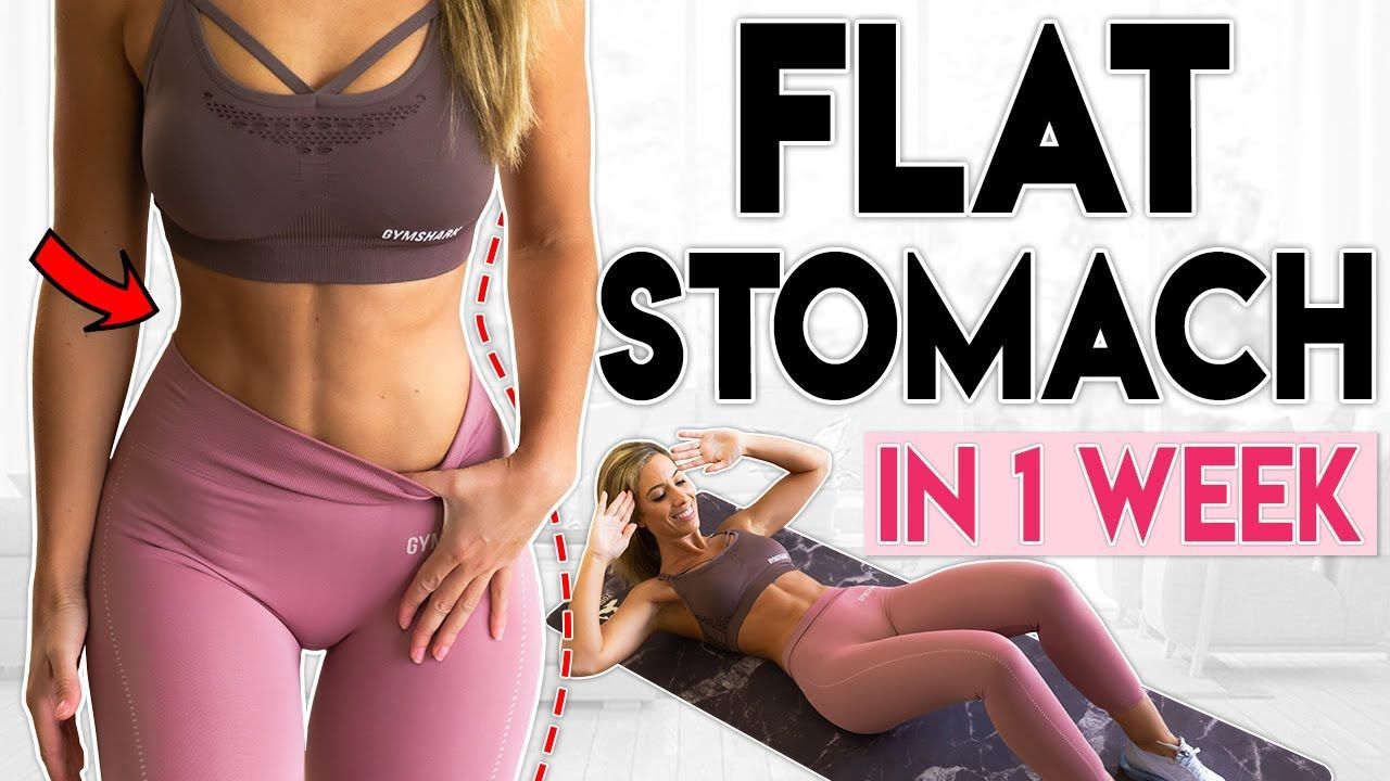 FLAT STOMACH in 1 Week (Intense Abs) | 7 minute Home Workout -   17 workouts for flat stomach in 1 week ideas
