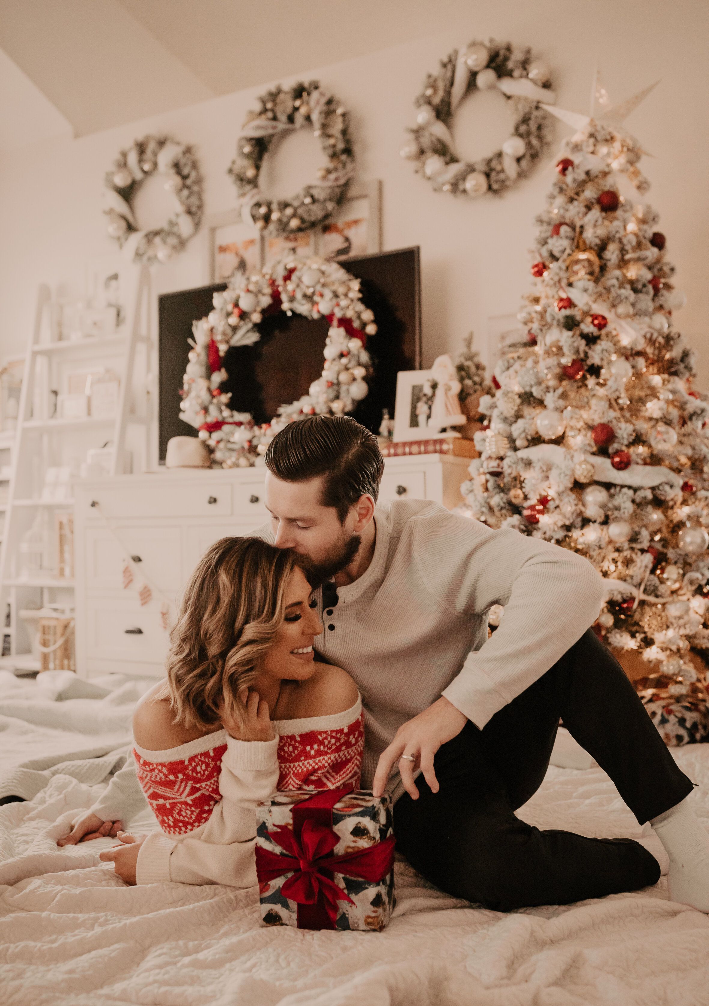 In Home Christmas Shoot — JMikayla Photography -   18 christmas photoshoot couples ideas