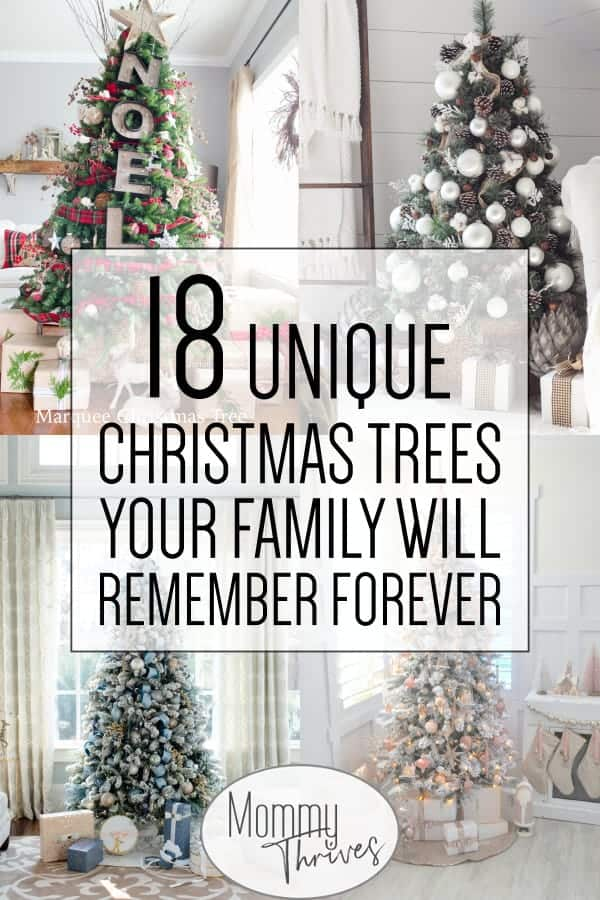 18 Stunning Christmas Tree Ideas – Mommy Thrives -   18 christmas tree themed ideas