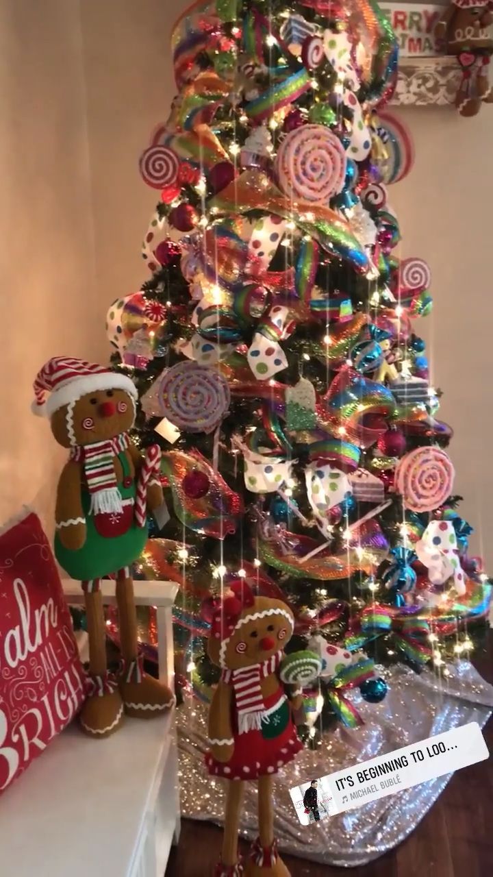 Candy Christmas Tree -   18 christmas tree themed ideas