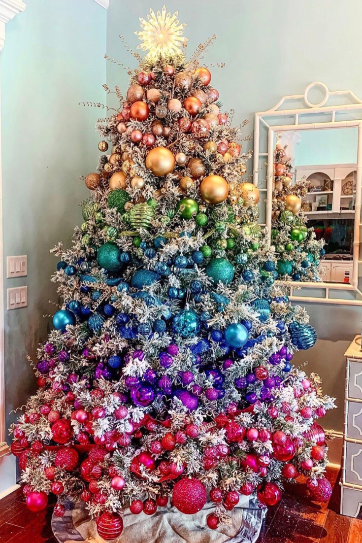 61 Jaw-Dropping Christmas Tree Ideas You Need to Copy -   18 christmas tree themed ideas