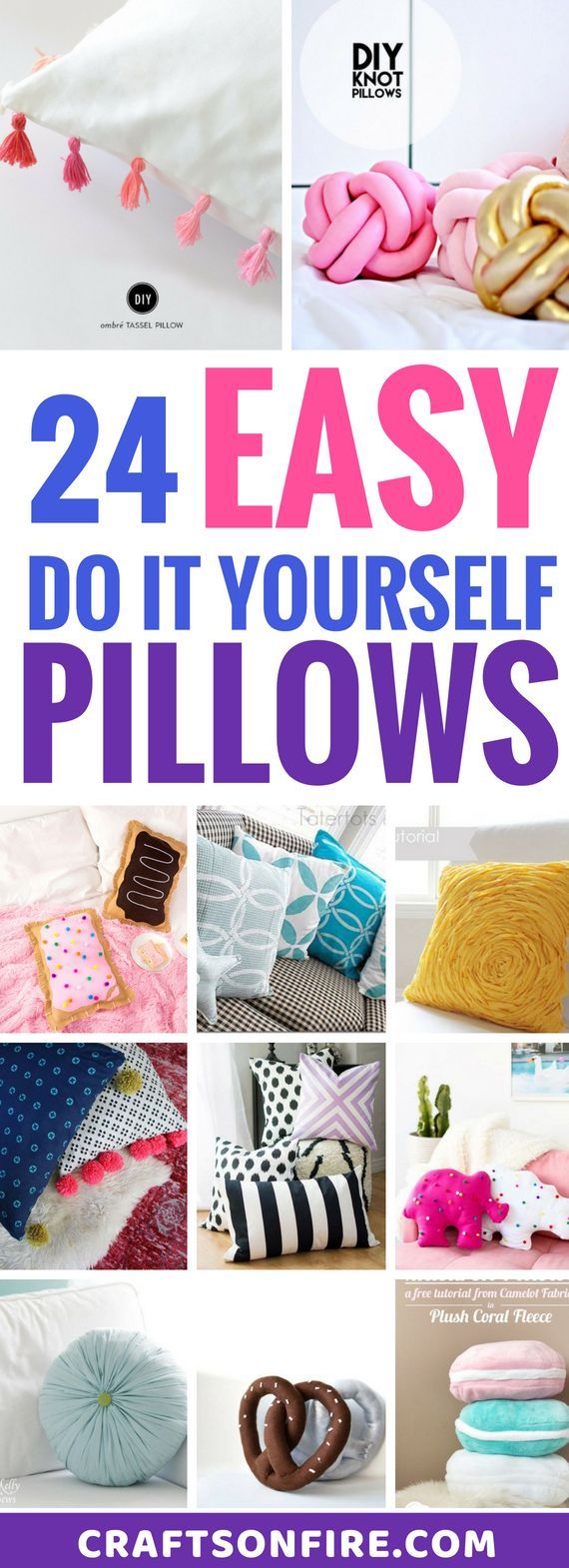 24 Best DIY Pillows That'll Make Your Room Look Better - Craftsonfire -   18 diy Pillows for teens ideas