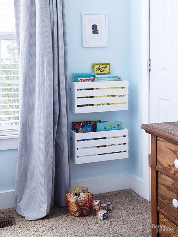 Storage Ideas: Walls That Store More -   18 diy projects for kids room ideas