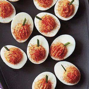 Thanksgiving Deviled Egg Recipes -   18 thanksgiving recipes ideas