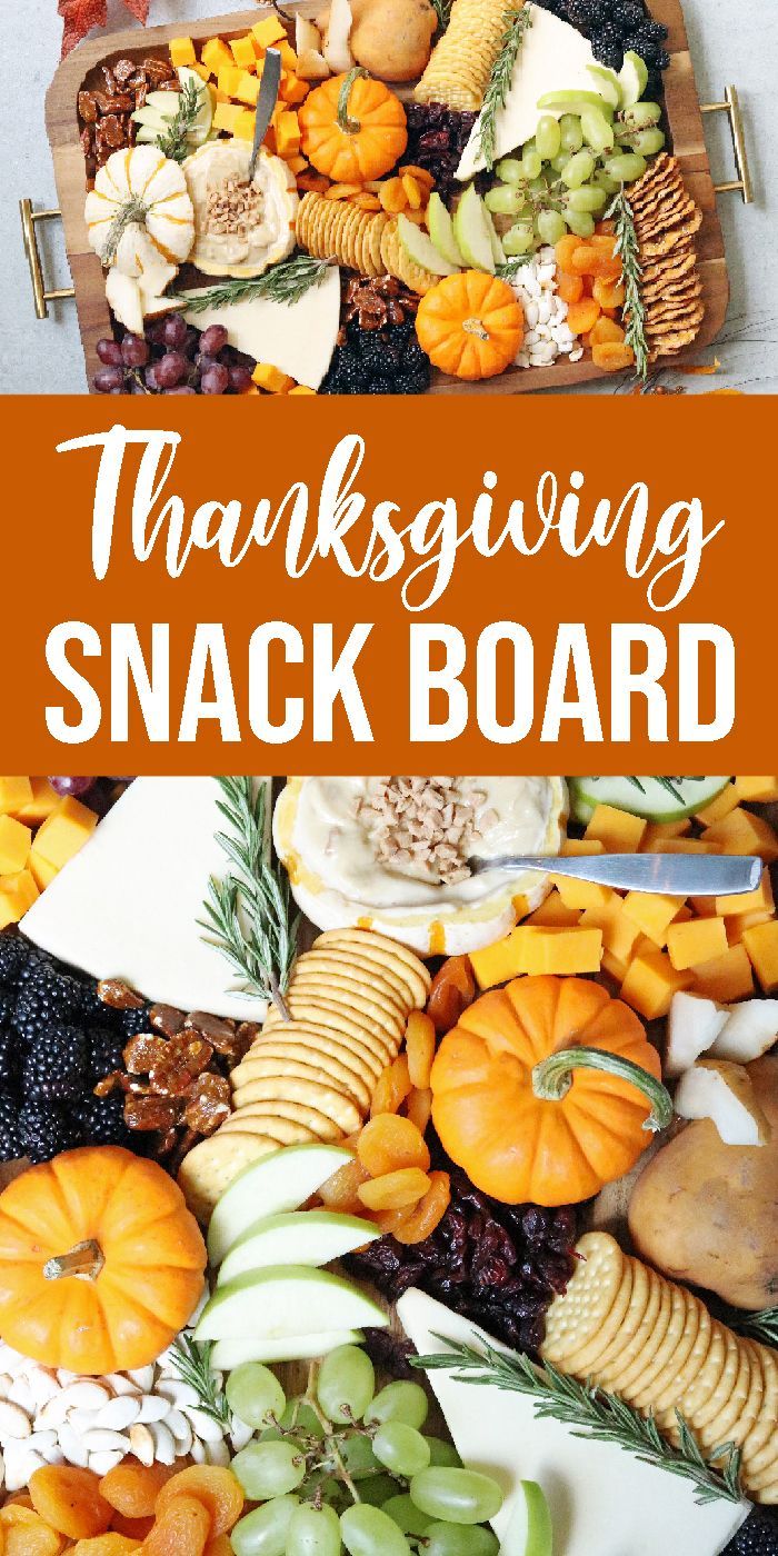 Thanksgiving Snack Board - Passion For Savings -   18 thanksgiving recipes ideas