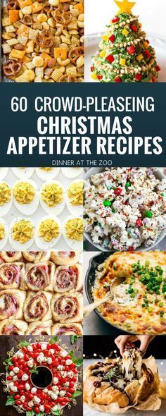 60 Christmas Appetizer Recipes - Dinner at the Zoo -   18 xmas food appetizers snacks ideas