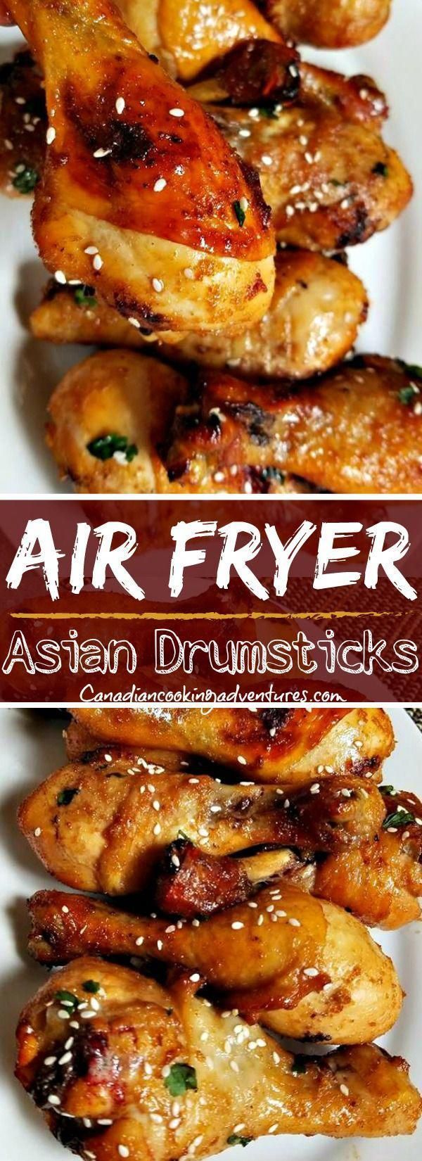Air Fryer Asian Chicken Drumsticks -   19 air fryer recipes chicken drumsticks ideas