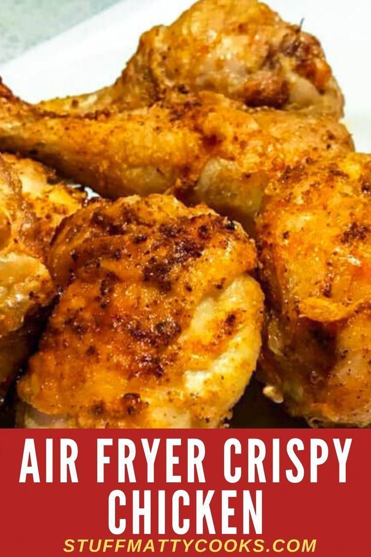 Air Fryer Crispy Fried Chicken Recipe -   19 air fryer recipes chicken drumsticks ideas