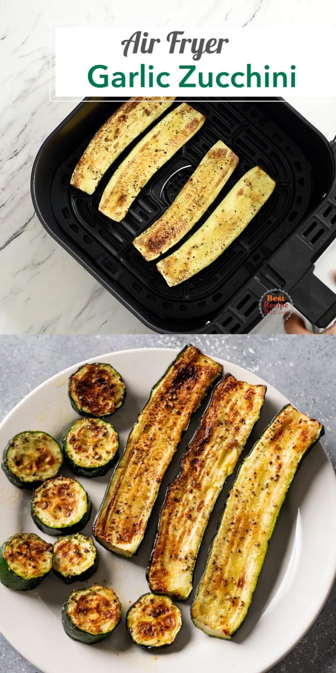 Healthy Air Fryer Garlic Zucchini -   19 air fryer recipes healthy vegetables ideas