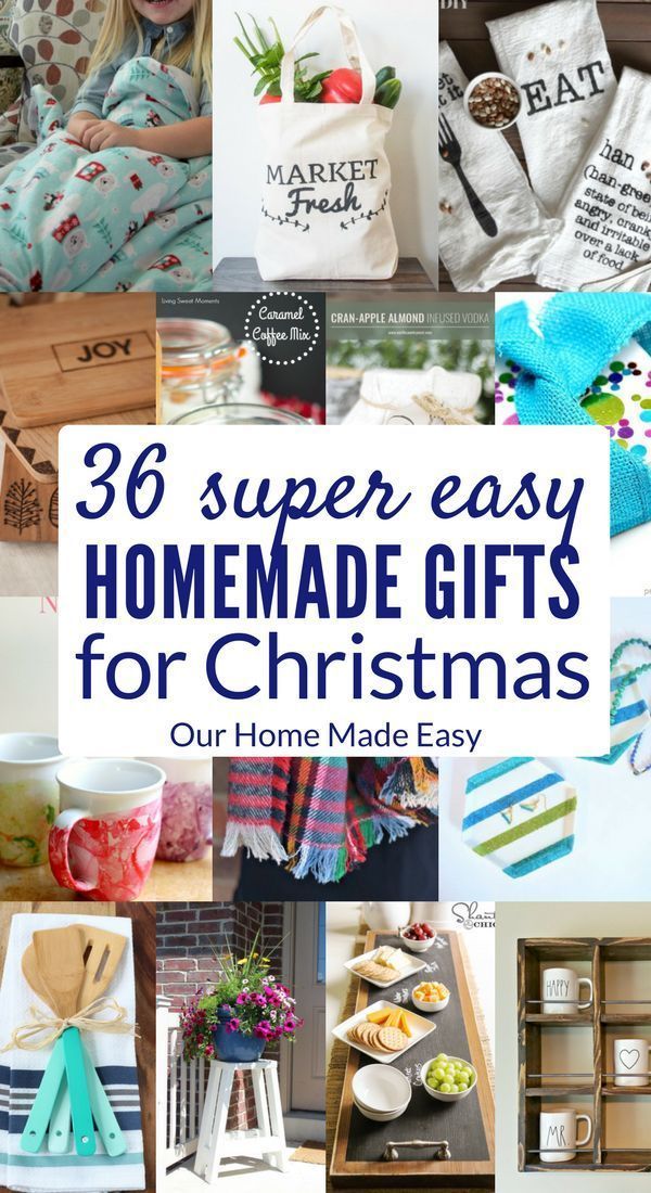 The Easiest Christmas Homemade Gifts -   19 best diy Gifts ideas
