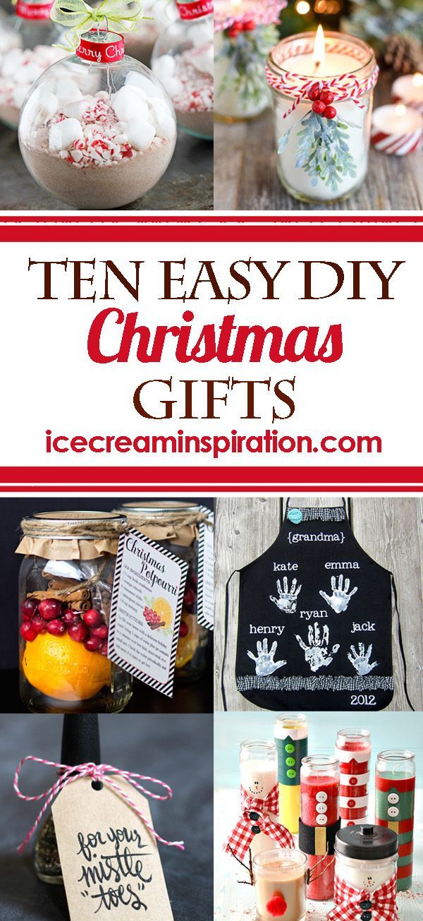 10 Easy DIY Christmas Gifts - Beautiful Life and Home -   19 best diy Gifts ideas