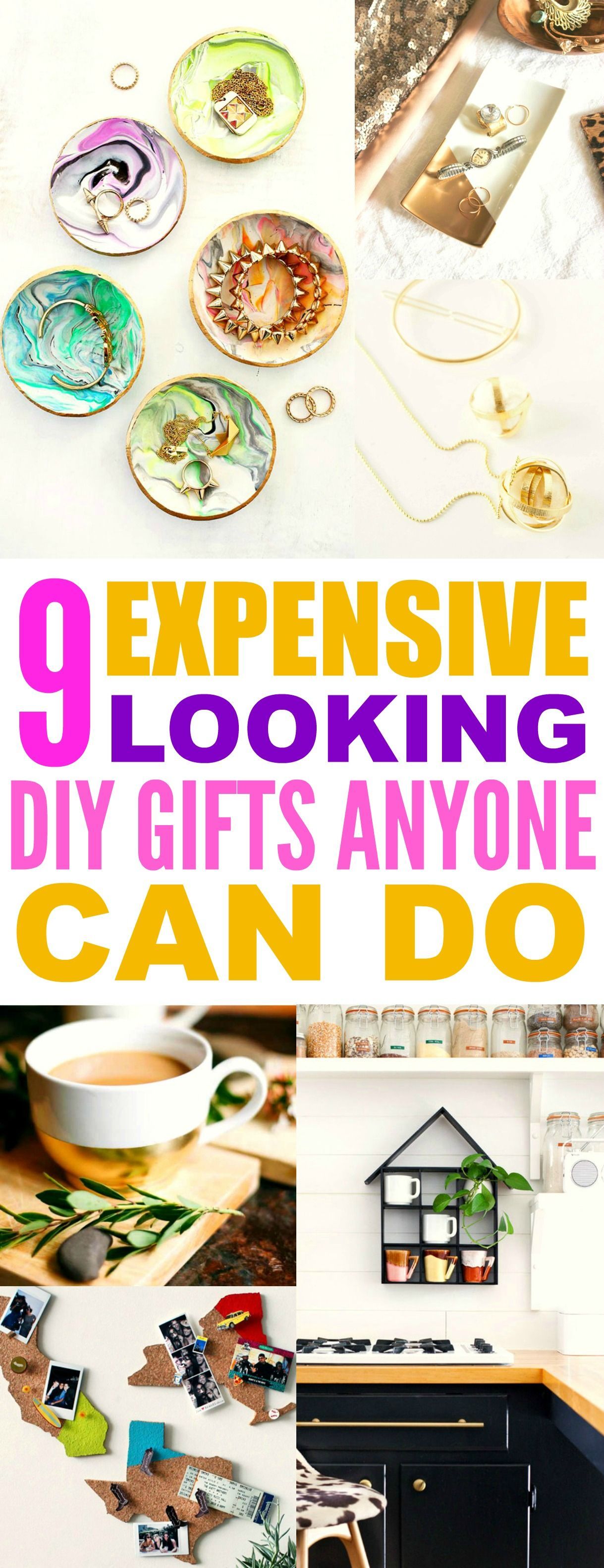 9 Expensive Looking Easy DIY Gifts -   19 best diy Gifts ideas