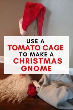 How to Make DIY Christmas Gnome Idea -   19 christmas decor diy how to make ideas