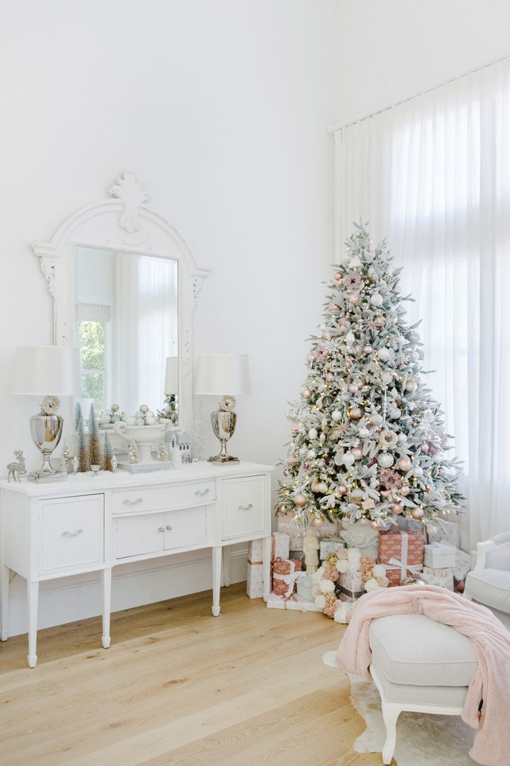 Holiday House Tour 2017 - KristyWicks.com -   19 christmas decor for bedroom pink ideas