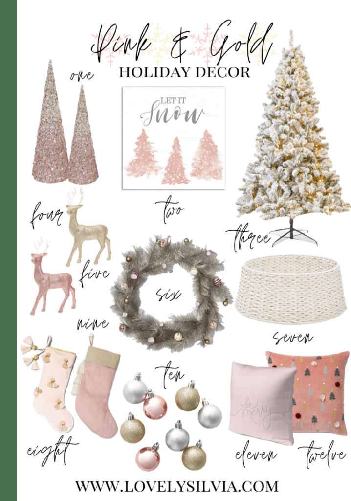 Holiday Home Decor | Lovely Silvia | A Life & Style Diary -   19 christmas decor for bedroom pink ideas