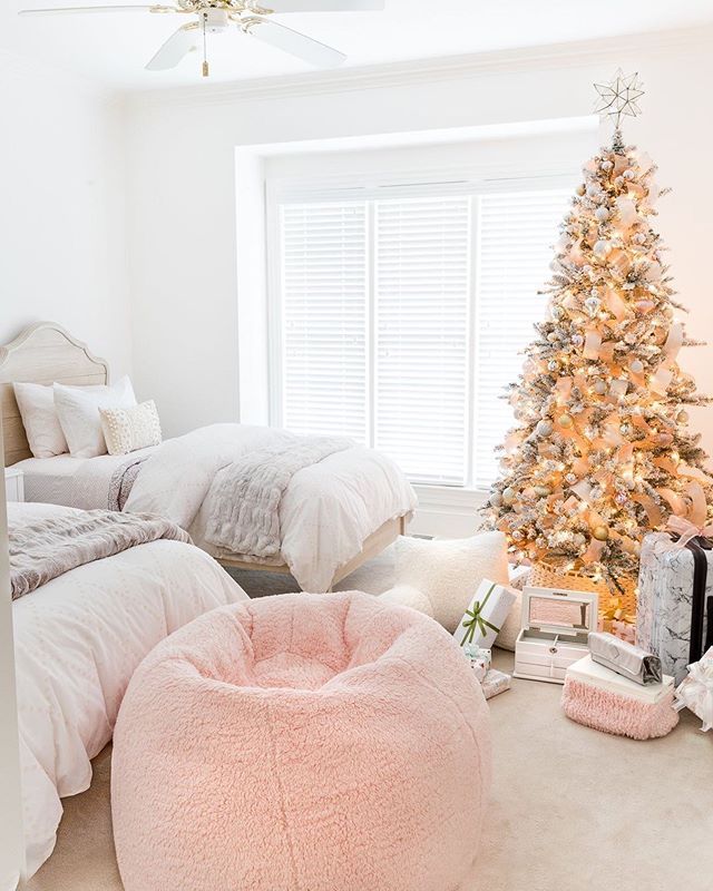 potterybarnteen | Instagram Shop -   19 christmas decor for bedroom pink ideas