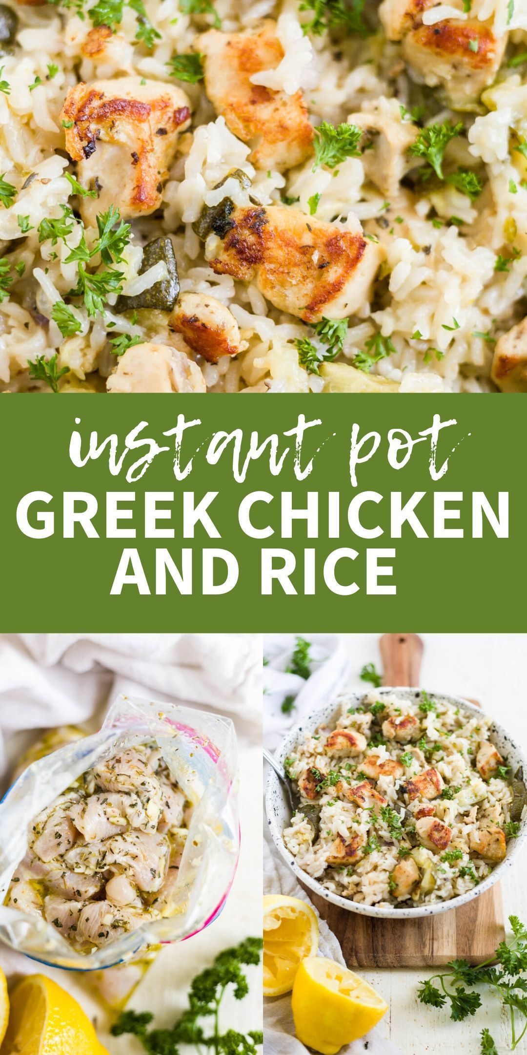 Instant Pot Green Chicken and Rice -   19 healthy instant pot recipes easy ideas