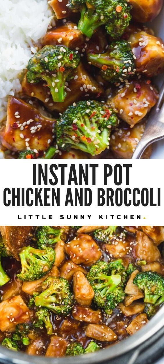 Instant Pot Chinese Chicken and Broccoli -   19 healthy instant pot recipes easy ideas