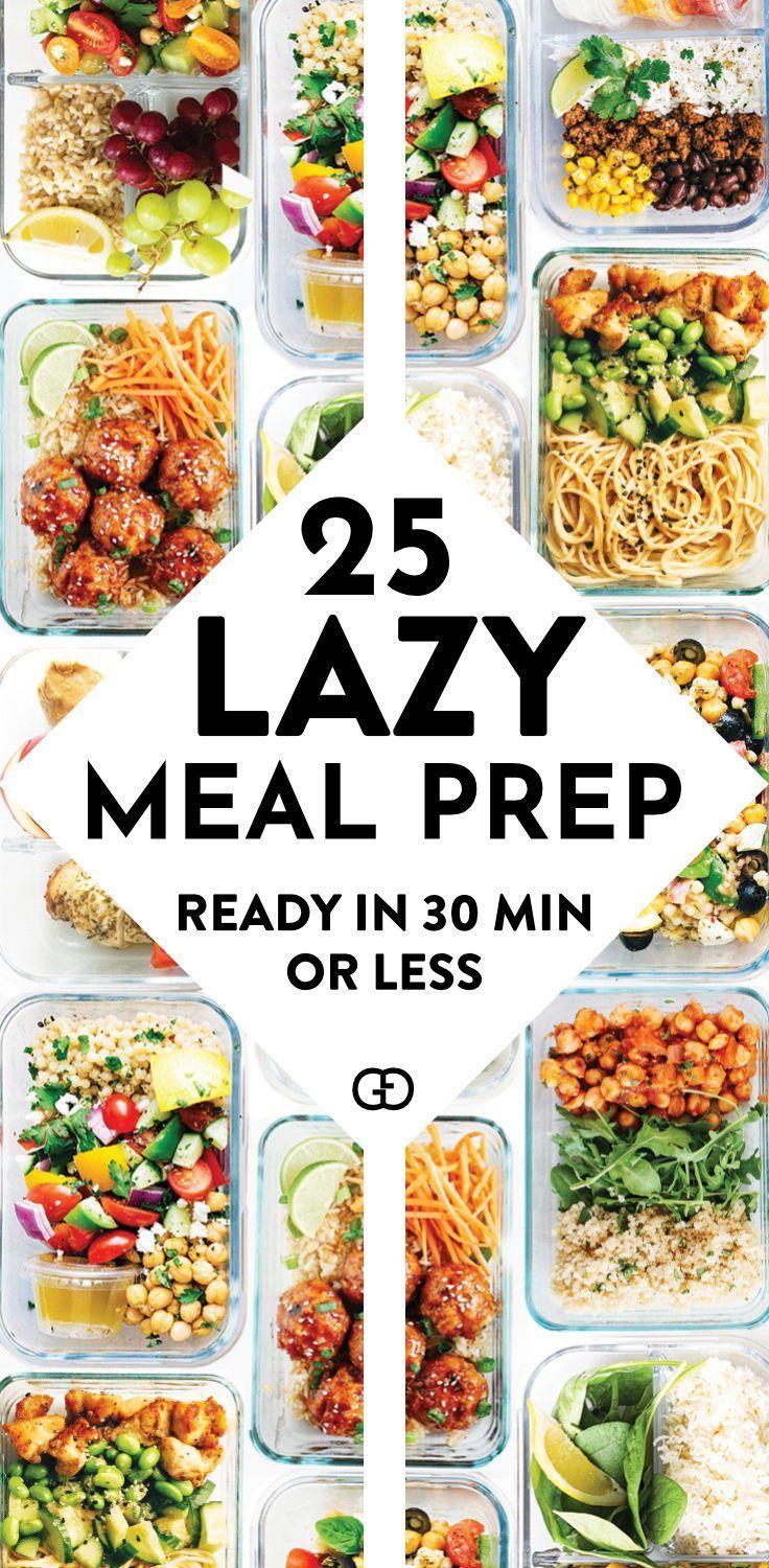 25 Healthy Meal Prep Ideas To Simplify Your Life -   19 meal prep recipes healthy easy ideas