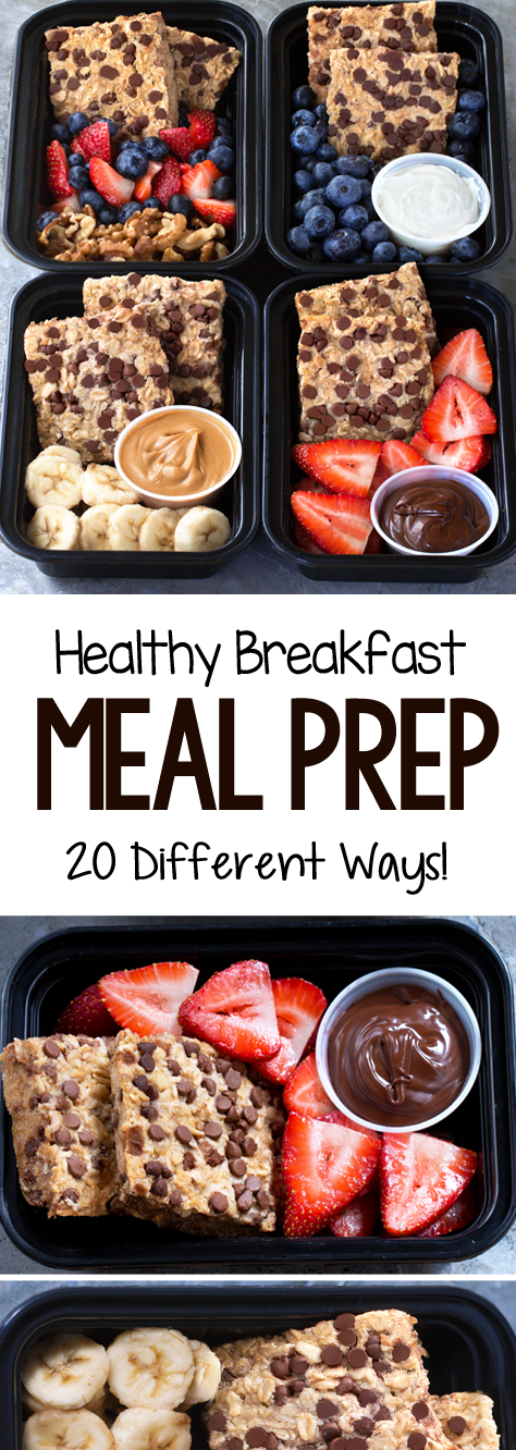 BREAKFAST MEAL PREP IDEAS -   19 meal prep recipes healthy easy ideas