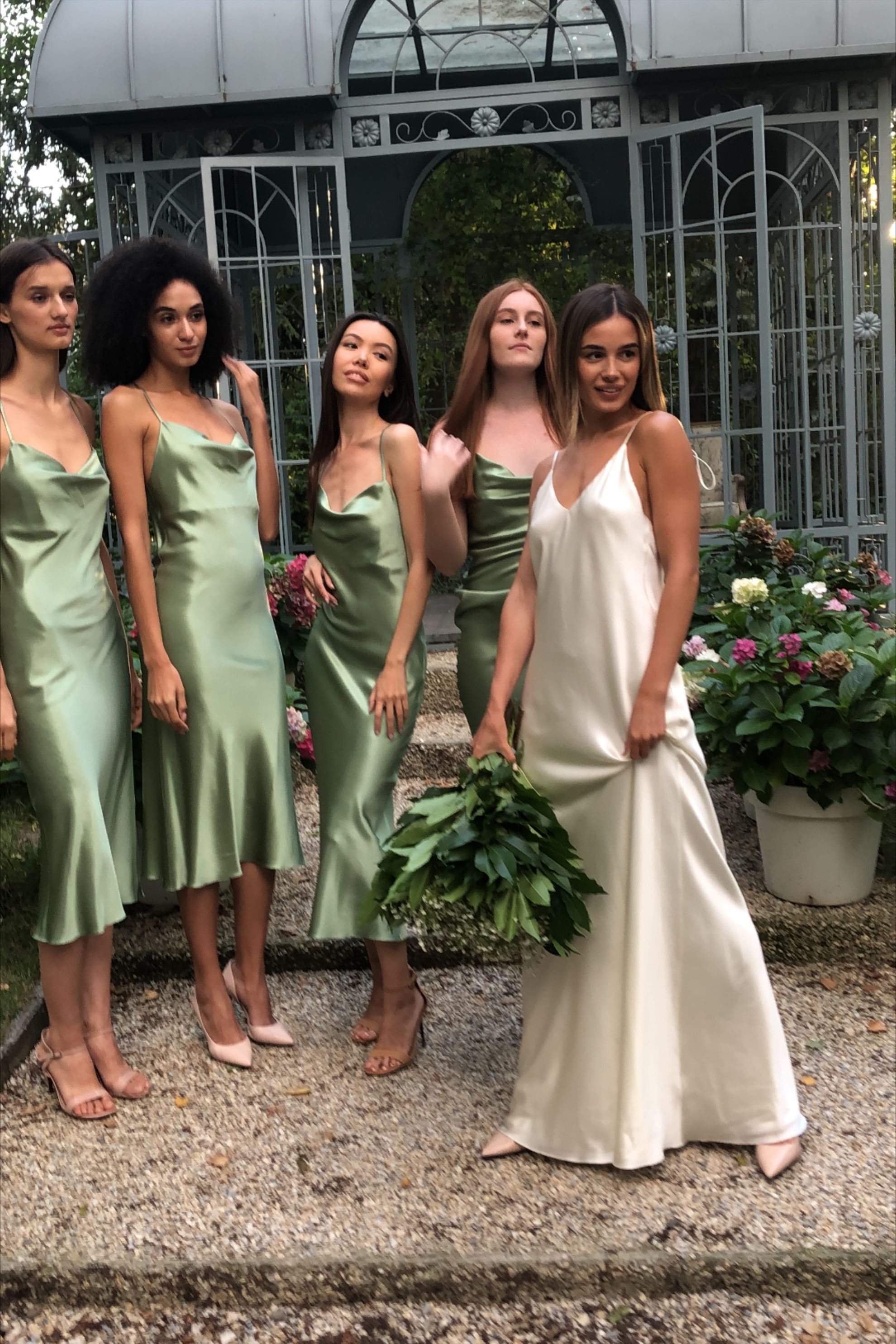 19 sage green bridesmaid dresses vintage ideas