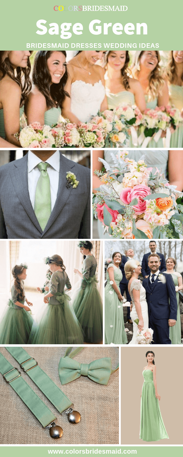 Green Bridesmaid Dresses Sage Green color -   19 sage green bridesmaid dresses vintage ideas