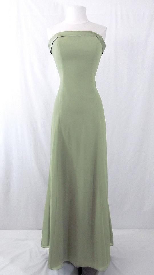 Alfred Angelo | Sage Chiffon Style 6221 Formal Bridesmaid/mob Dress Size -   19 sage green bridesmaid dresses vintage ideas