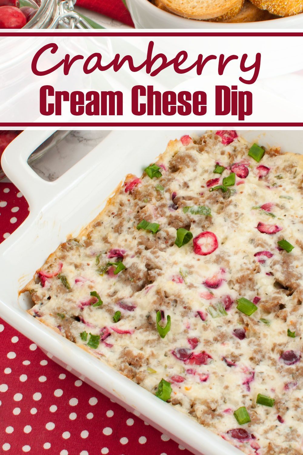 Thanksgiving Appetizer | Easy Holiday Recipe | Cranberry Cream Cheese Dip -   19 thanksgiving recipes appetizers dips ideas