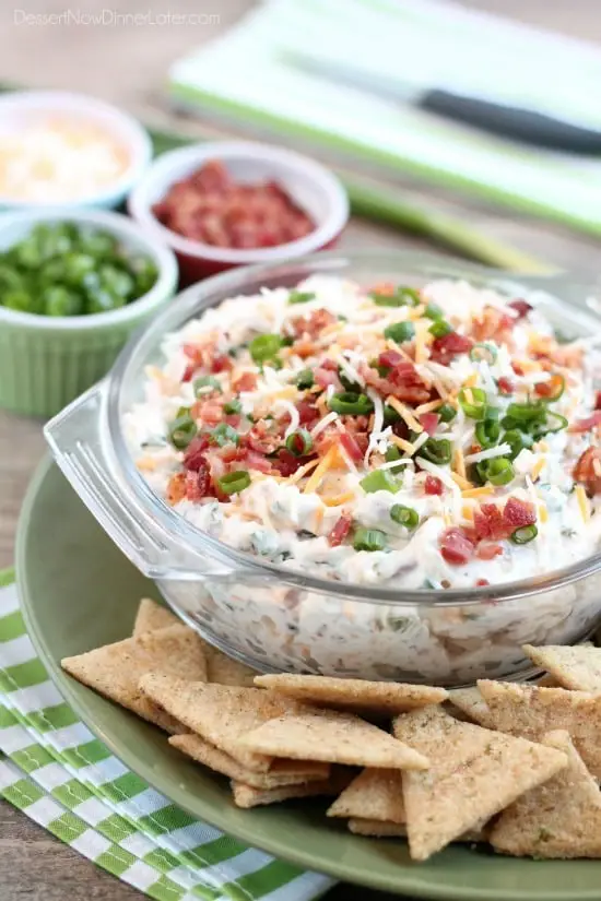 Loaded Ranch Dip (+ Video) -   19 thanksgiving recipes appetizers dips ideas