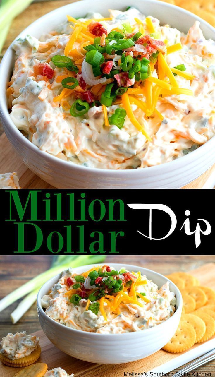 Million Dollar Dip -   19 thanksgiving recipes appetizers dips ideas