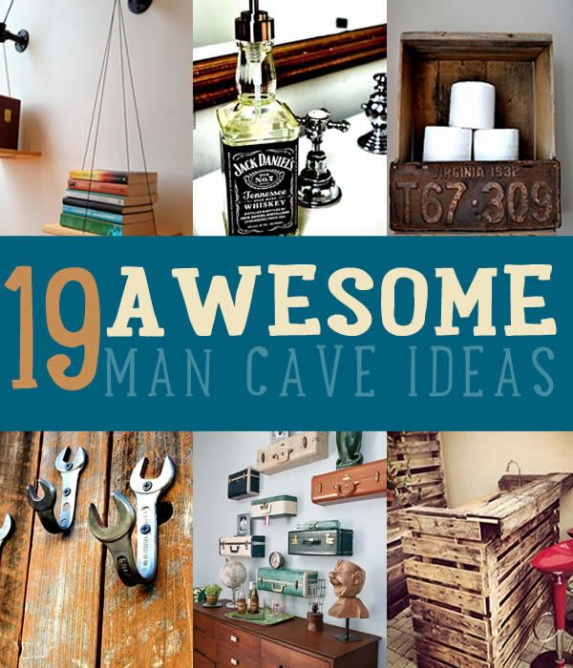 BuzzFeed -   22 diy projects for men man caves ideas