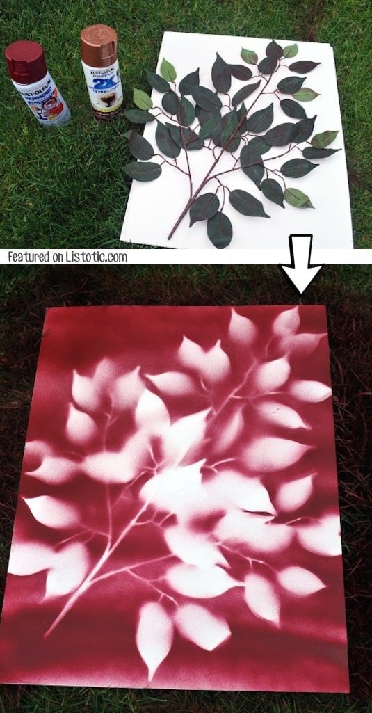 29+ Cool Spray Paint Ideas That Will Save You A Ton Of Money -   22 home decor for cheap diy wall art ideas
