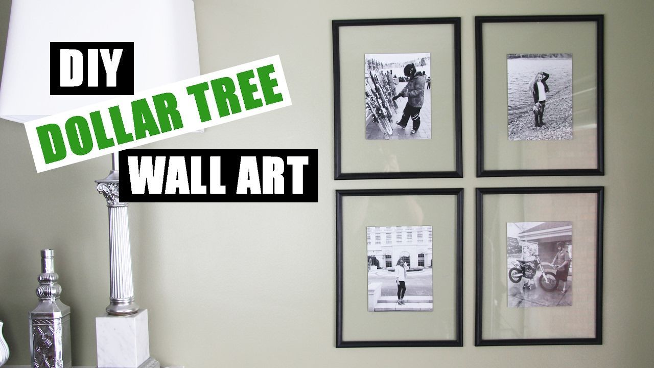 DOLLAR TREE DIY Floating Frame Art | Dollar Store DIY Gallery Wall Art | Cheap DIY Wall Art Decor -   22 home decor for cheap diy wall art ideas