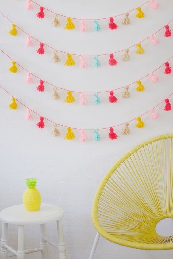 9 Ways to Make Your Home Feel Like a Party (for Less than $25) -   22 home decor for cheap diy wall art ideas