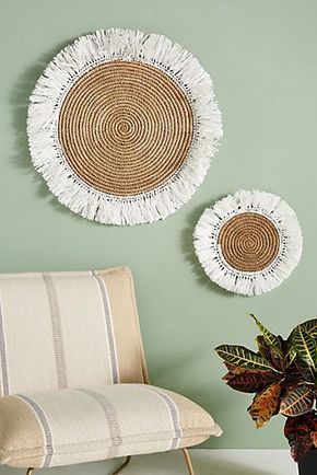 Fringed Hanging Basket -   10 home decor diy crafts creative ideas
