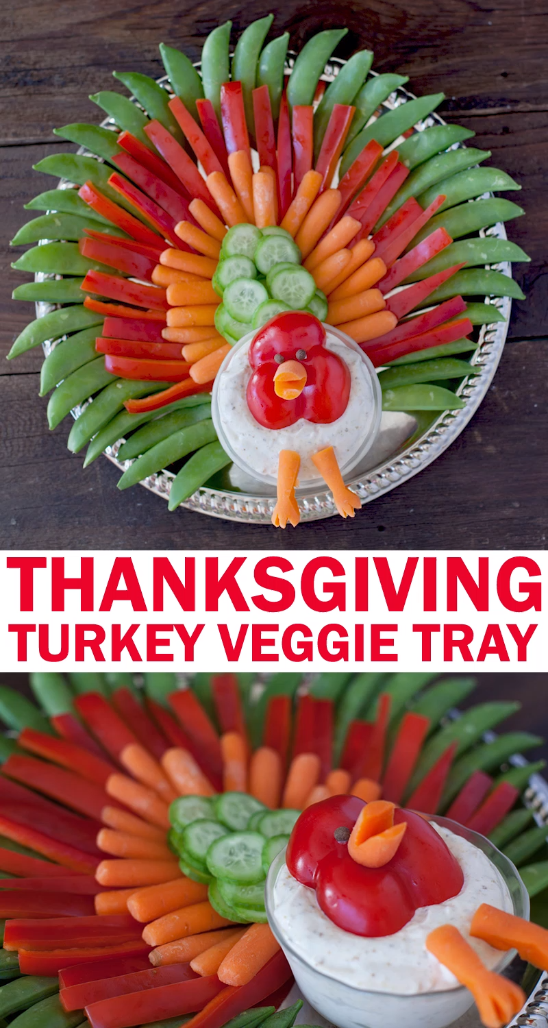Thanksgiving Turkey Veggie Tray -   14 thanksgiving appetizers ideas