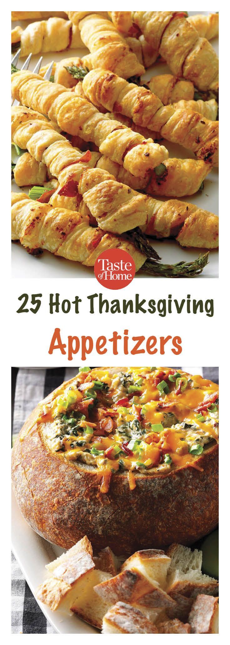 25 Hot Thanksgiving Appetizers -   14 thanksgiving appetizers ideas