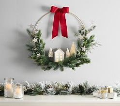 Light Up LED Mini Tree Decor -   16 christmas decorations ideas