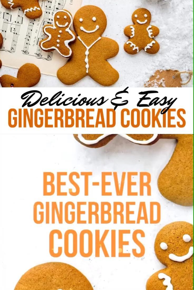 Easiest gingerbread cookies - Supergolden Bakes -