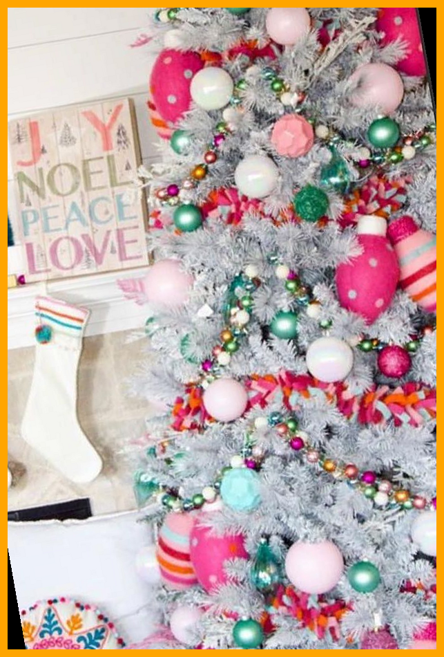 Stylish Pink Christmas Trees for the Ultimate Holiday Inspiration 36+ | christmas tree decorati -   17 christmas tree decor 2020 pink ideas