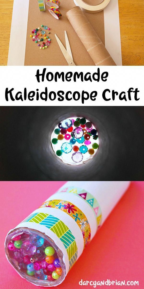 Fun DIY Kaleidoscope Kids Craft Tutorial [Pictures] -   17 diy projects for kids teen crafts ideas