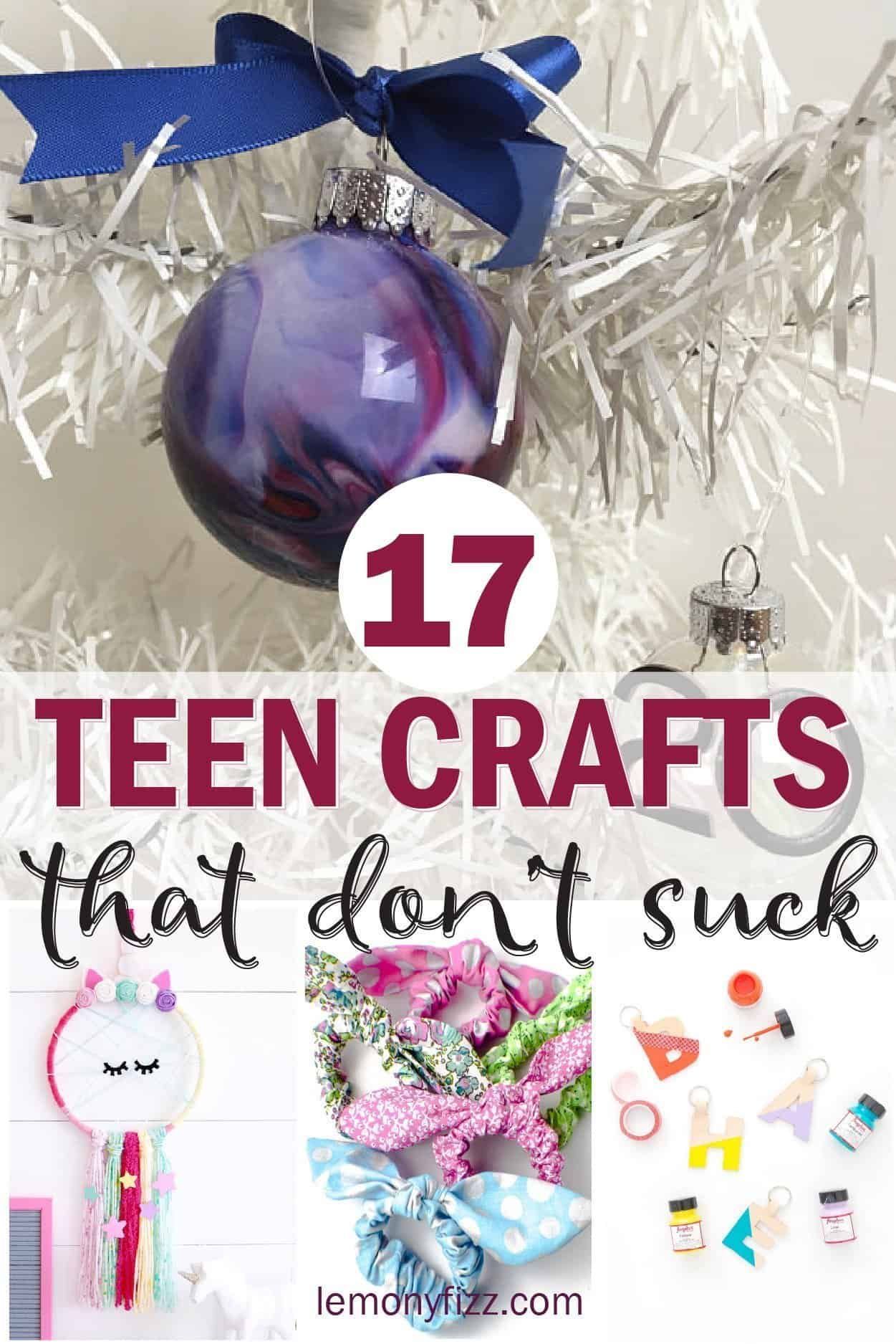17 Teen Crafts that Don't Suck -   17 diy projects for kids teen crafts ideas