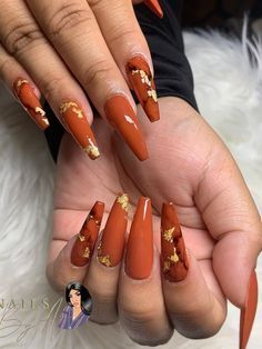 The Best Nail Trends for Cute Fall Manicure | Stylish Belles -   17 thanksgiving nails acrylic coffin simple ideas
