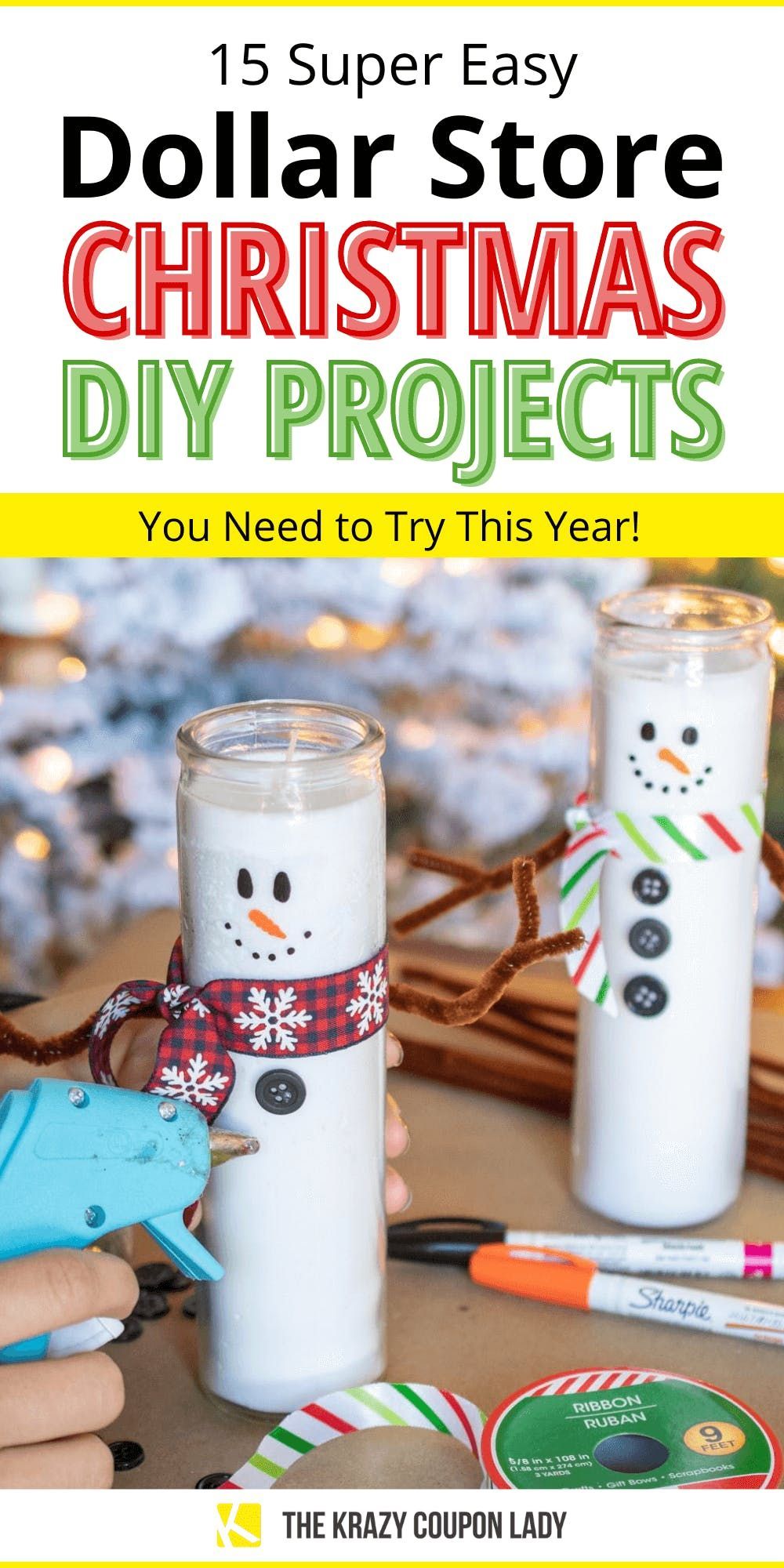 15 Dollar Store Christmas DIY Projects Anyone Can Do -   17 xmas crafts decorations ideas